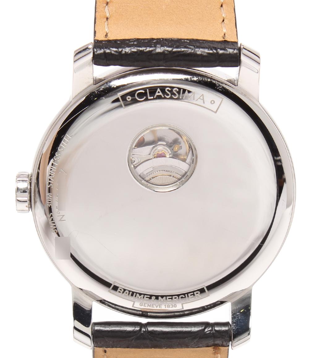 ボーム＆メルシエ 腕時計 クラシマ 自動巻き シルバー MOA10142 メンズ
