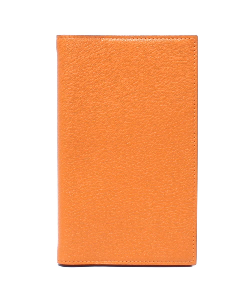 エルメス 手帳カバー □J刻印 シルバー金具 アジェンダGM ユニセックス