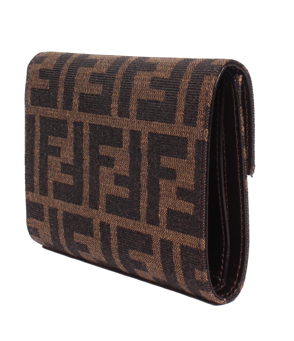 FENDI 三つ折り財布 ズッカ レディース メンズ フェンディ – Rehello