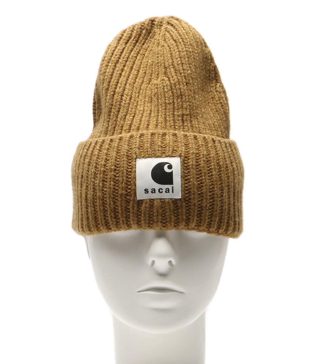 sacai×CARHARTT カーハート ニット帽 LOGO BEANIE 23-0558s メンズ