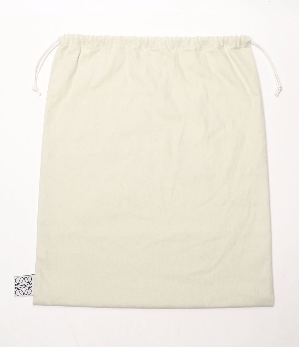 LOEWE レザーロゴパッチ フレイド バケットハット K820HB1X20 メンズ