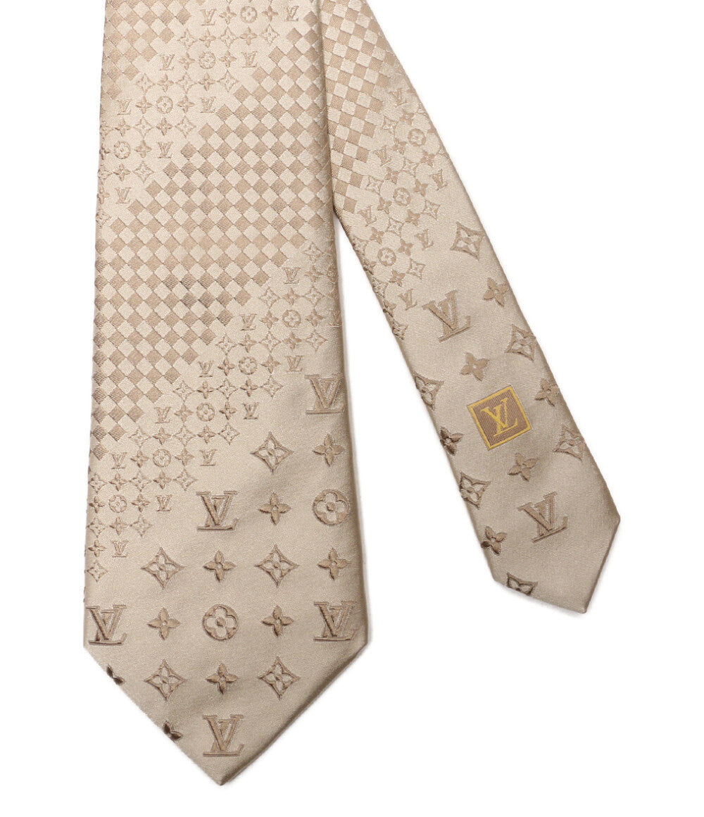 ルイ・ヴィトン 美品 ネクタイ モノグラム メンズ LOUIS VUITTON