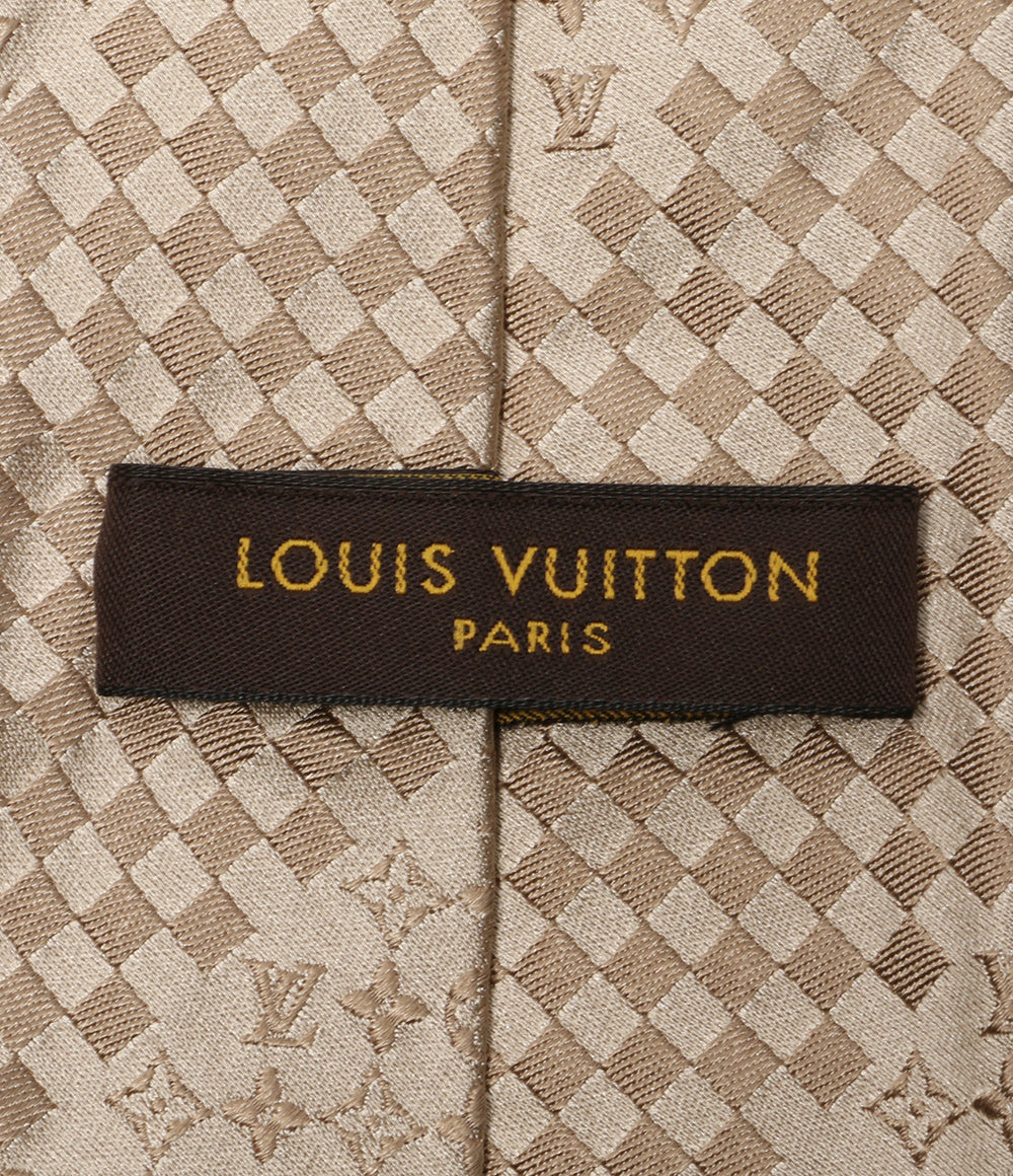 ルイ・ヴィトン 美品 ネクタイ モノグラム メンズ LOUIS VUITTON