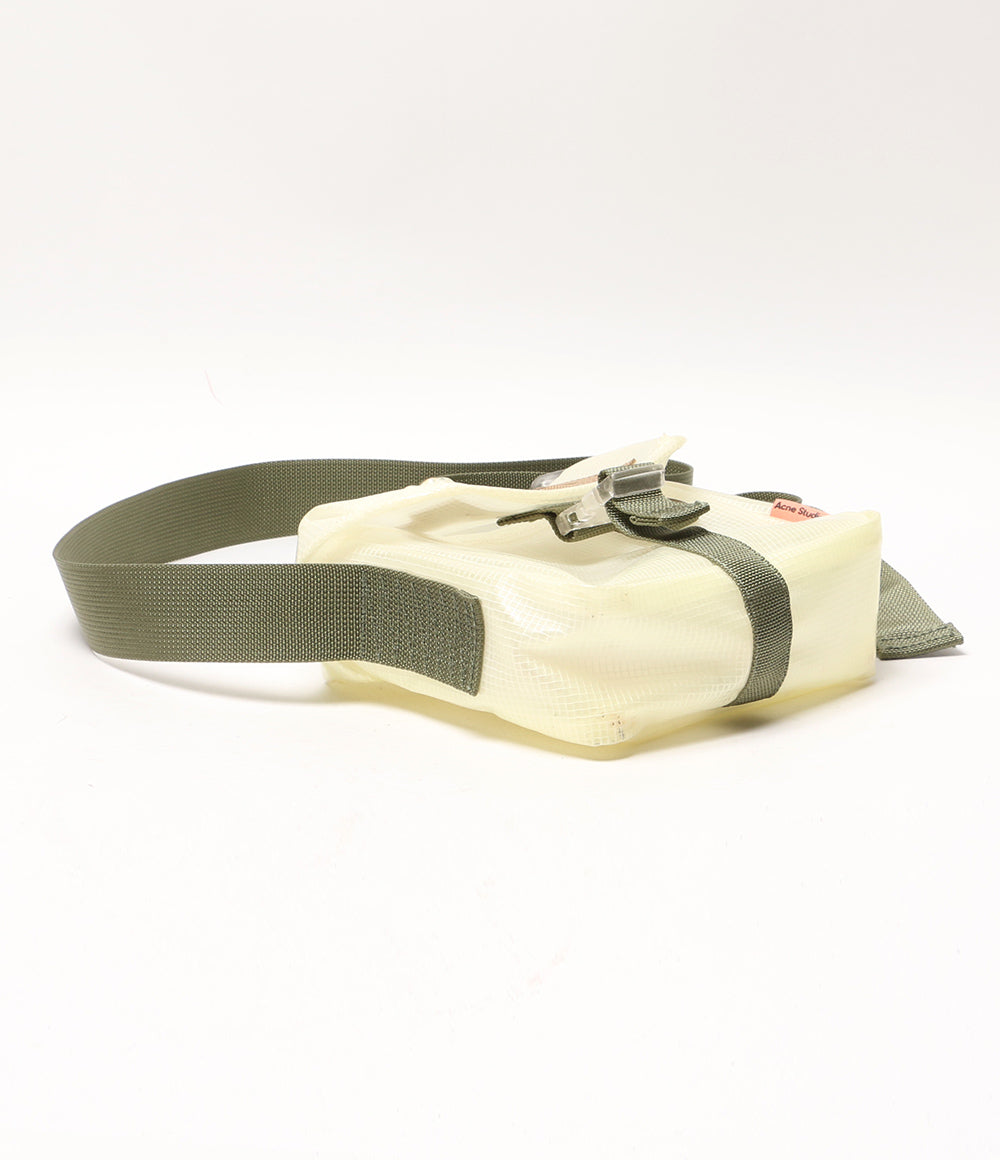 ACNE STUDIOS ショルダーバッグ クリアメッセンジャーバッグ メンズ