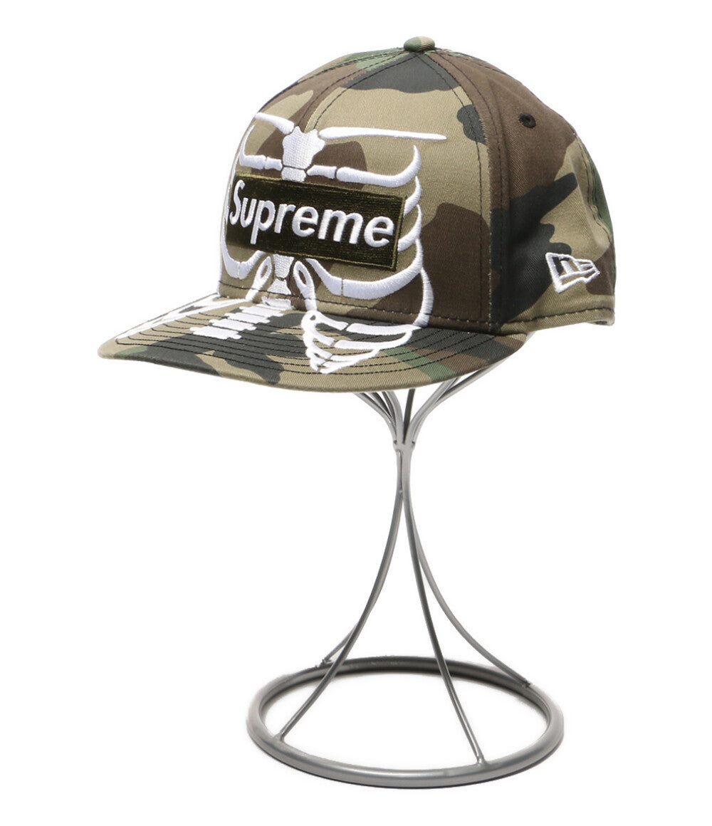 Supreme×NEW ERA ニューエラ キャップ BONES BOX LOGO CAP メンズ SIZE