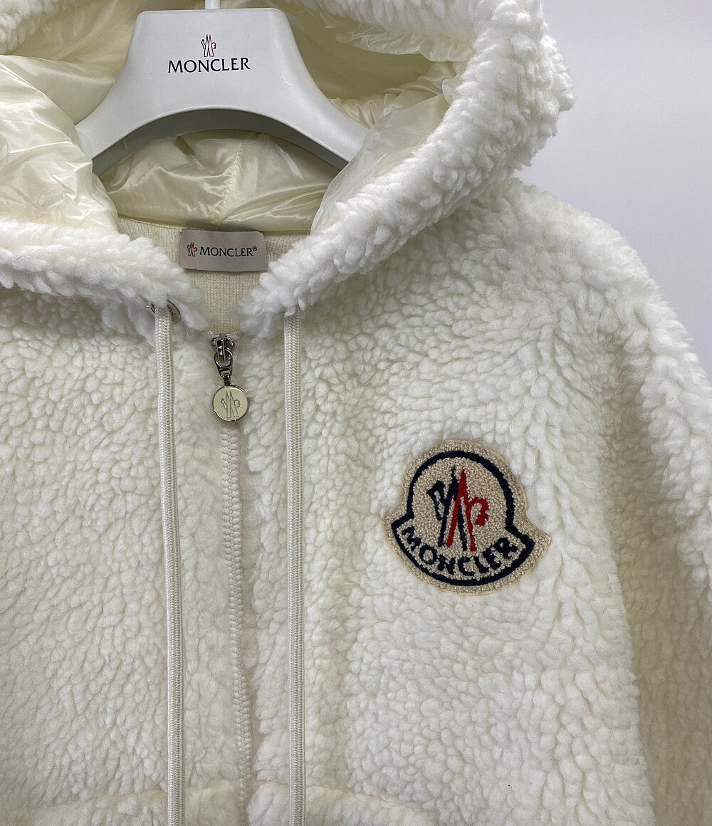 MONCLER ボアブルゾン フーディ MAGLIA CARDIGAN 21AW レディース SIZE