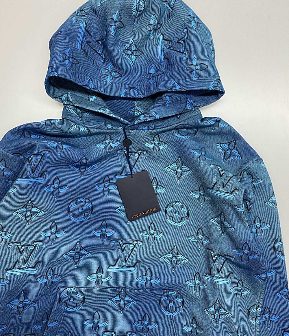 ルイヴィトン 美品 2022AW プルオーバーパーカー 3Dモノグラム メンズ