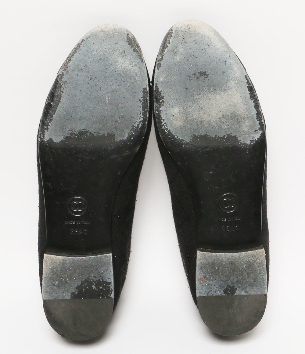 CHANEL バレエシューズ バレリーナ ココ ラメ G02819 レディース SIZE