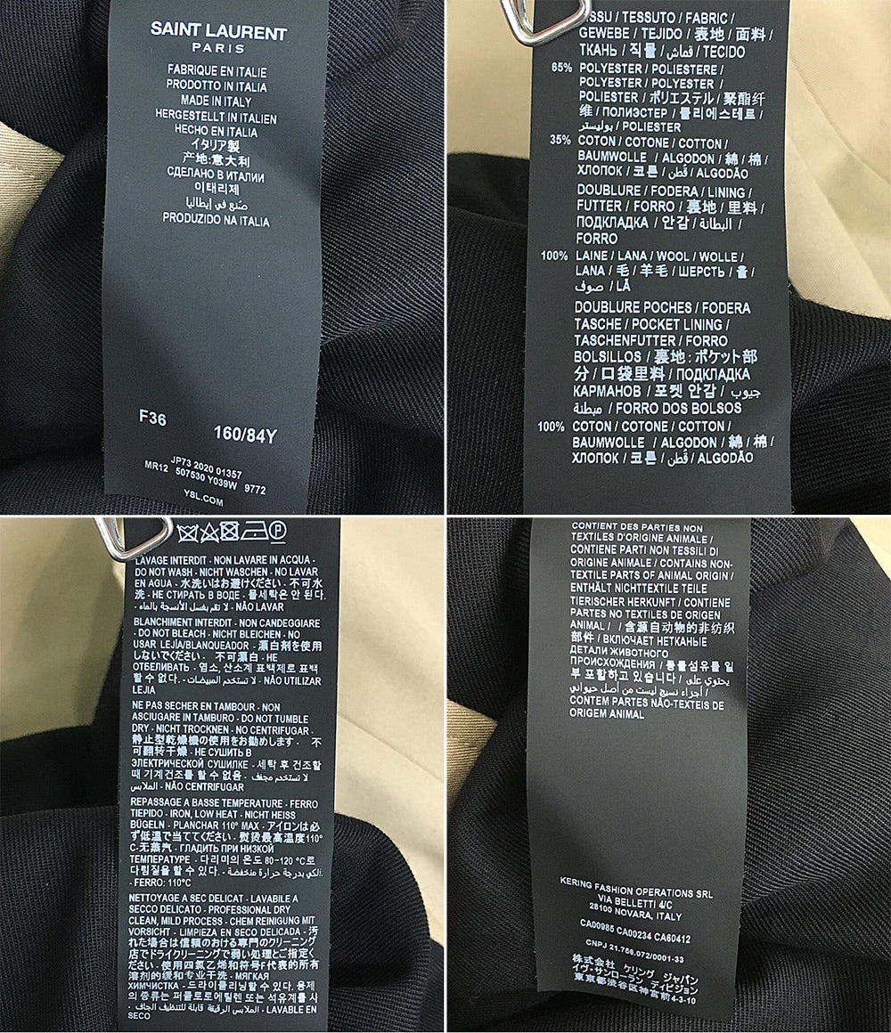 Saint Laurent トレンチコート 507530 レディース SIZE 36 サン