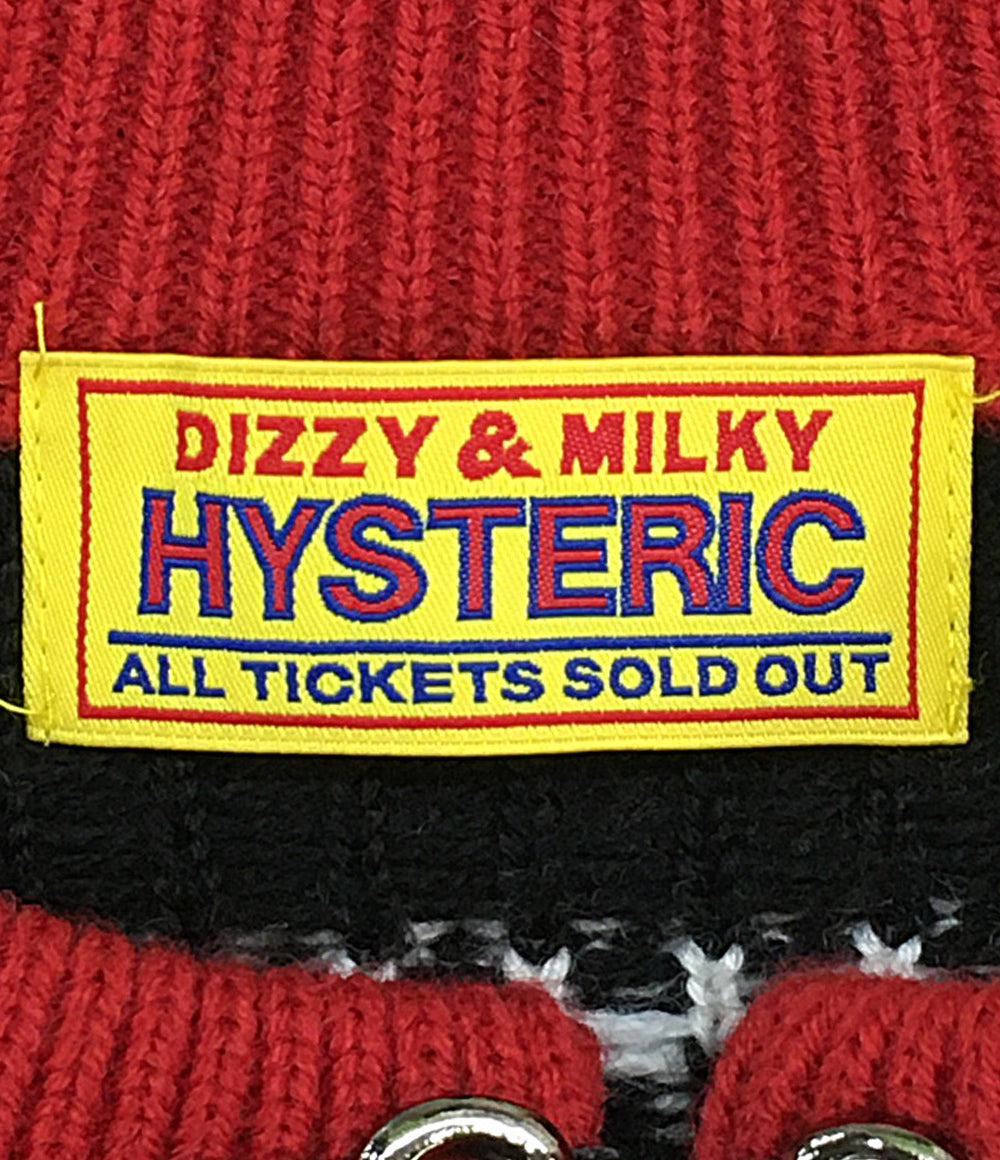 HYSTERIC GLAMOUR カーディガン ニット 01243ND09 メンズ SIZE F