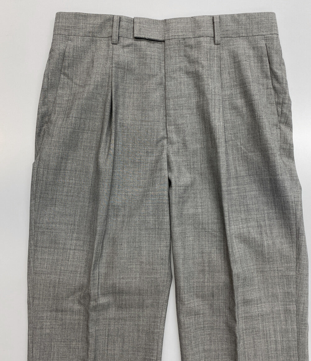 AURALEE スラックスパンツ SUPER FINE TROPICAL WOOL SLACKS Top Gray