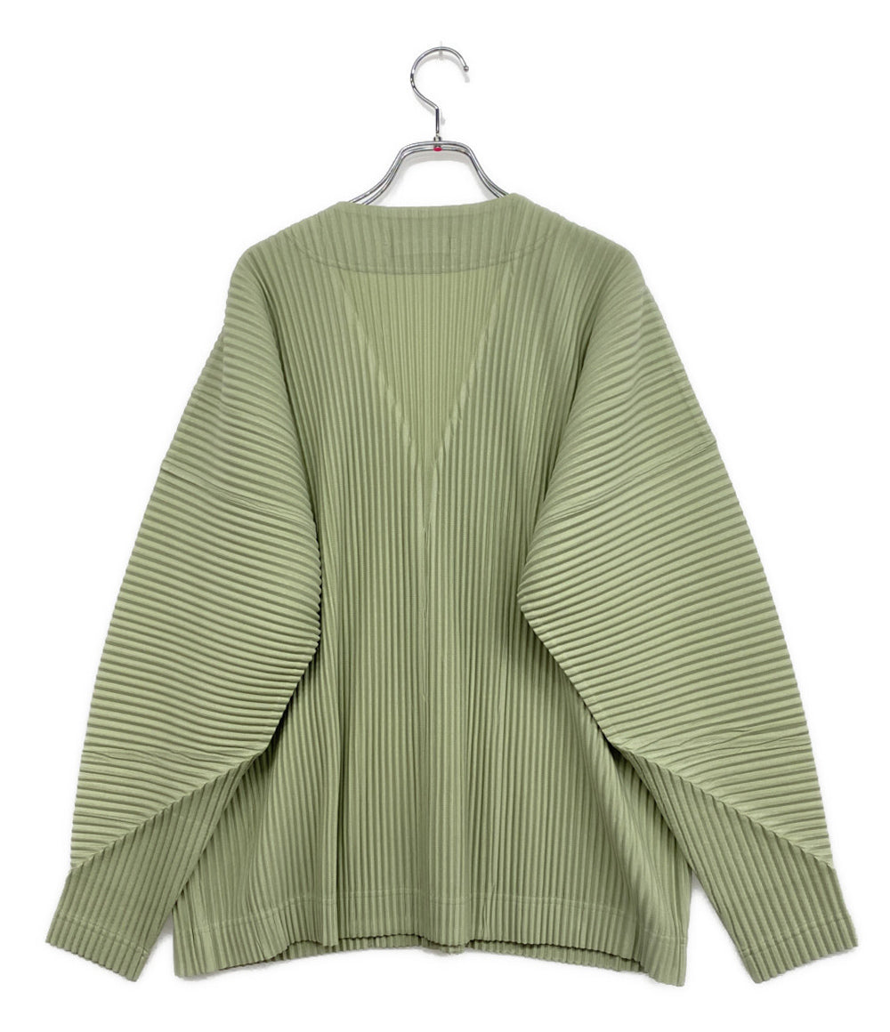 HOMME PLISSE ISSEY MIYAKE カーディガン Vネック HP53JL101