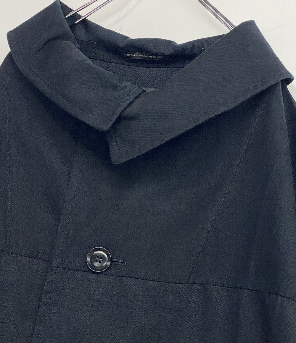 Y's コート COTTON TWILL LONG CAPE COAT YJ-C80-002 レディース SIZE