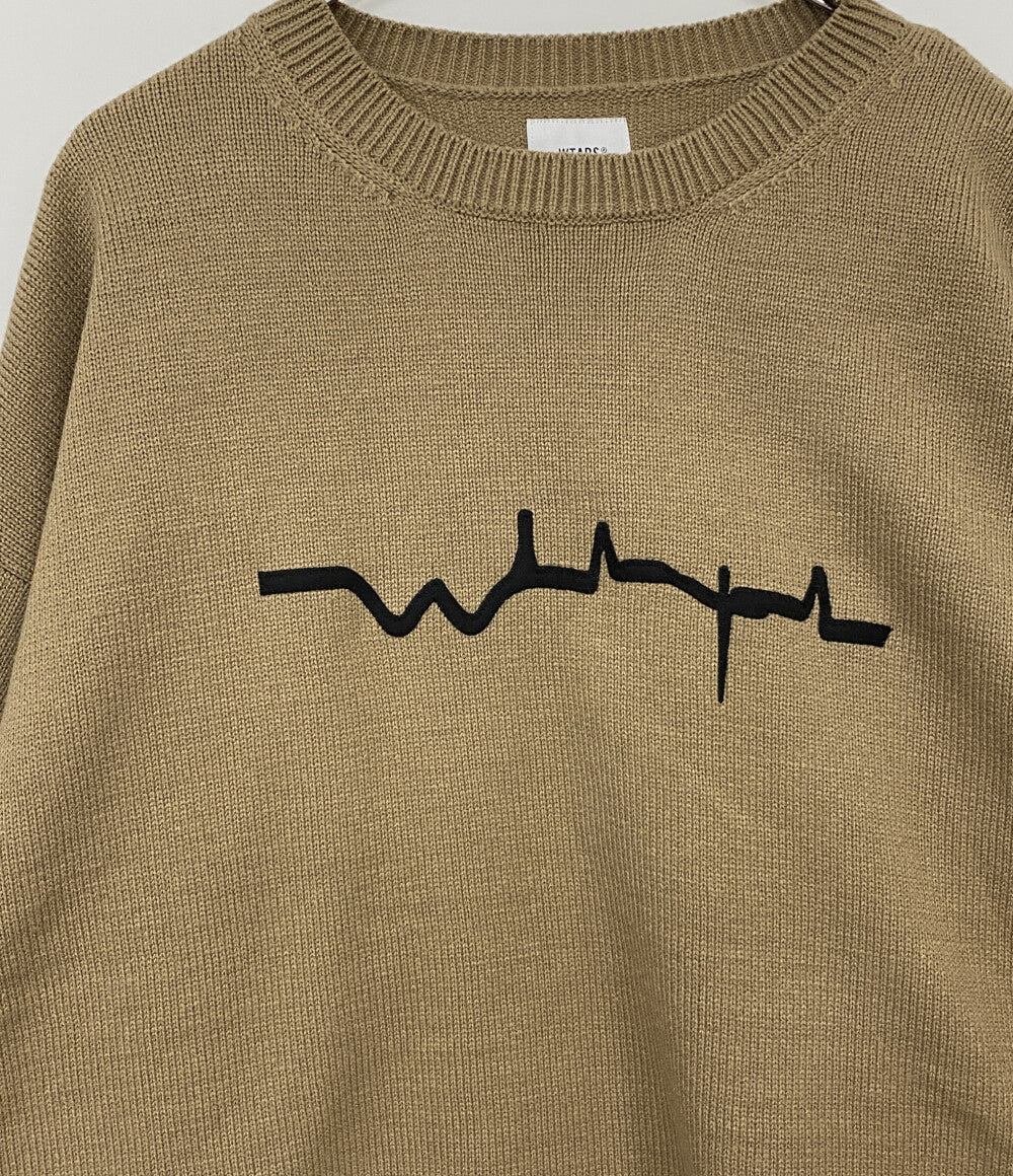 WTAPS ニット 212MADT-KNM02 VIBES SWEATER 21AW メンズ SIZE 4 ダブル