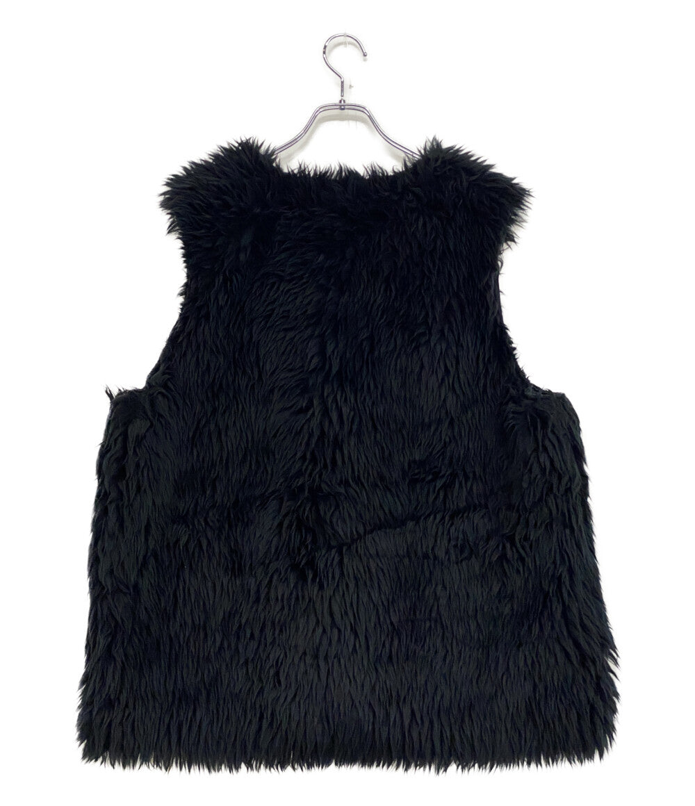 コムデギャルソン オムドゥ フェイクファー ベスト アクリルシャギー