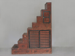 階段タンス［上部］|住|解説・民具100選|展示室|関ケ原町歴史民俗学習館