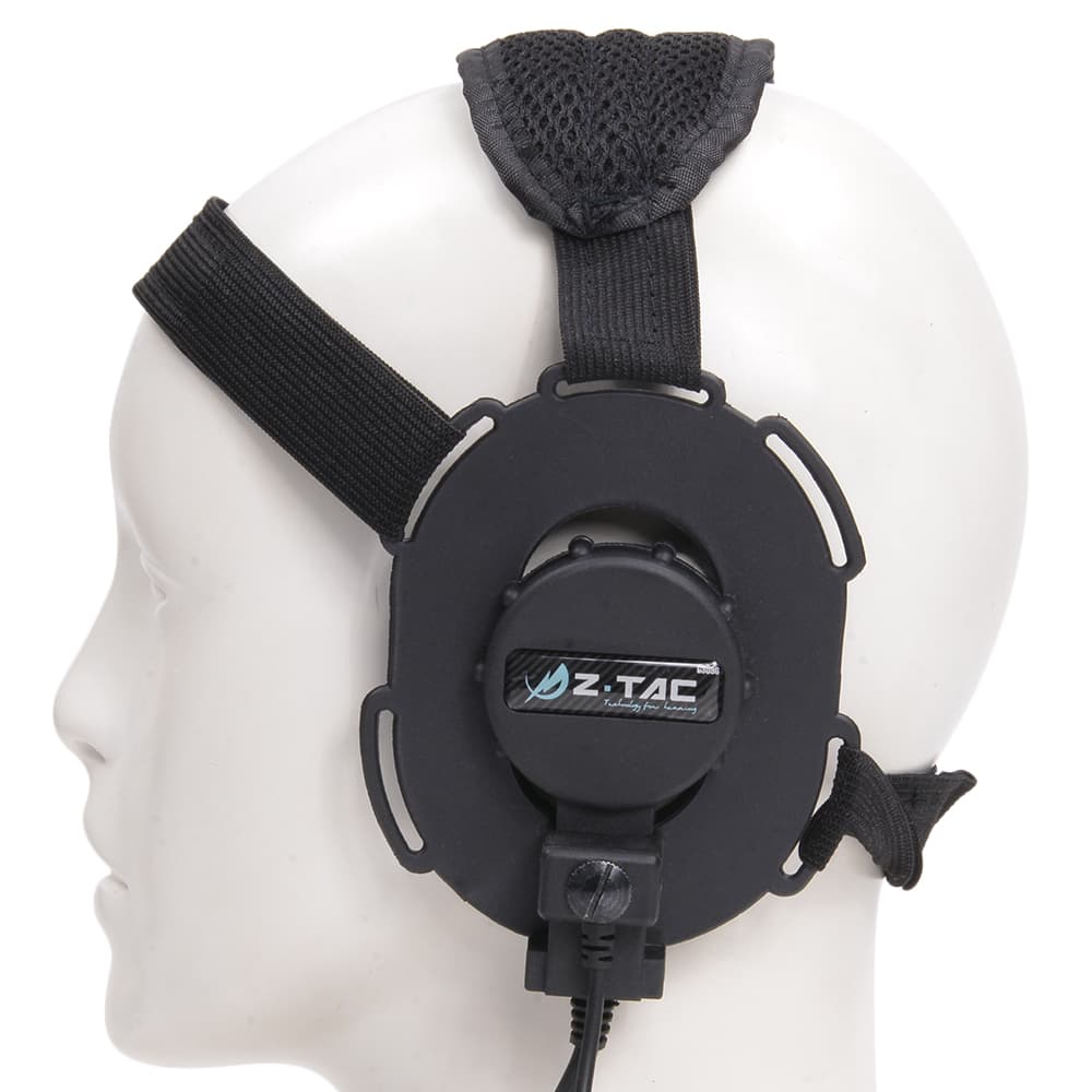 Z-Tactical タクティカルヘッドセット 片耳 Bowman III モデル Z070