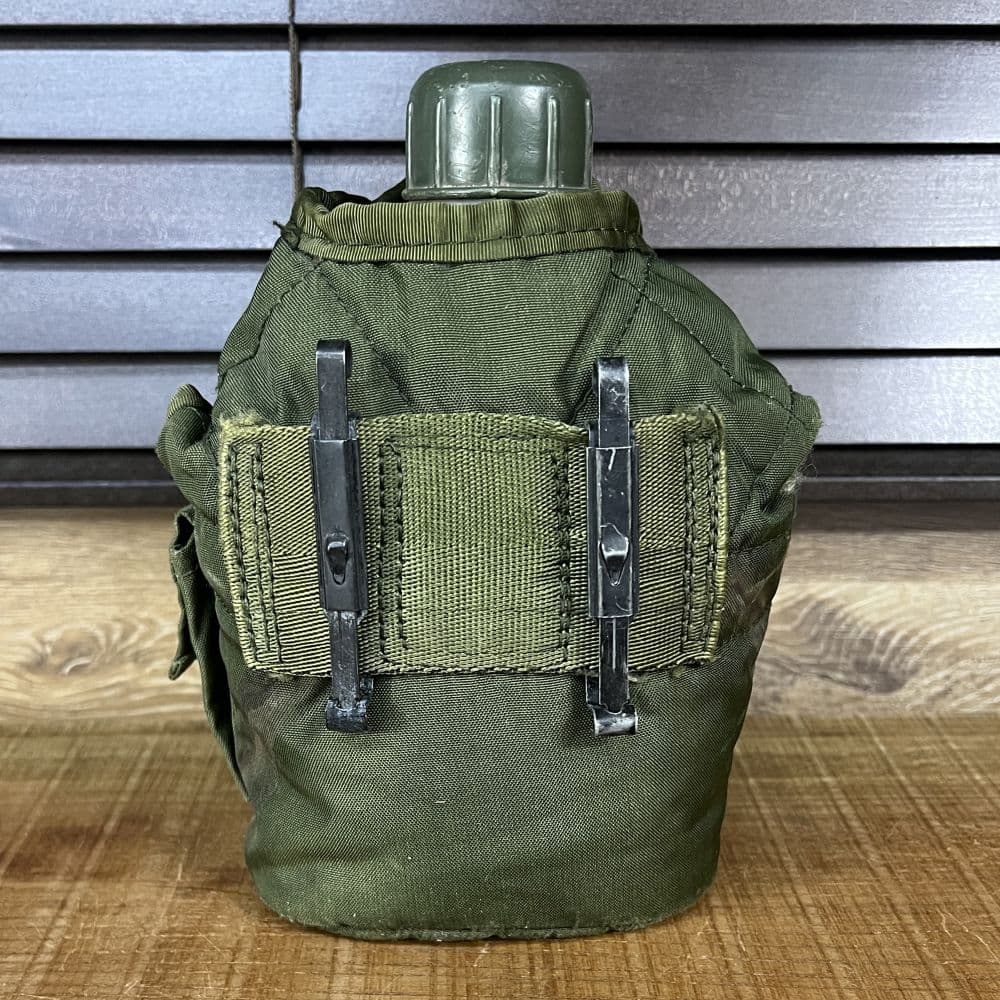 アメリカ軍放出品 水筒 LC-2カバーセット 1QTキャンティーン付き OD