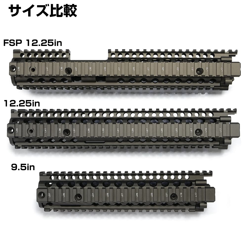 VFC/EMG ハンドガード DANIEL DEFENSE公認 RIS IIモデル 9.5inch