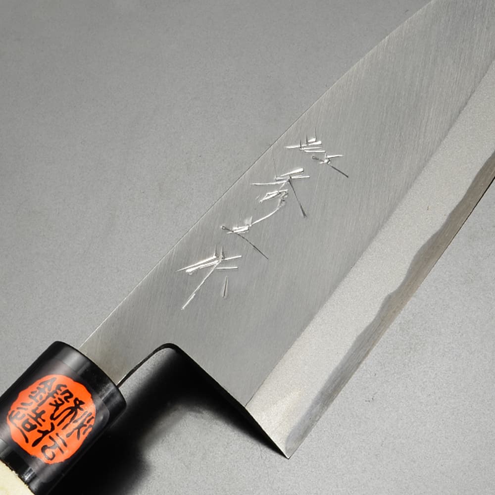 田中一之刃物製作所 出刃包丁 秀之作 青紙2号鋼 手打ち本鍛造 150mm