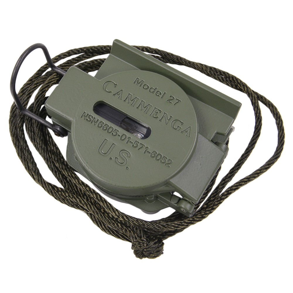 CAMMENGA 方位磁針 レンザティックコンパス 蓄光 モデル27