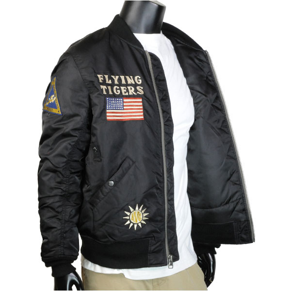 AVIREX MA-1 フライトジャケット フライングタイガース 6132058