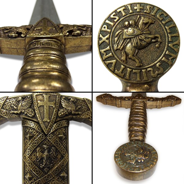 DENIX ナイトテンプラーソード 模造刀 ロングソード 4163 | ミリタリー