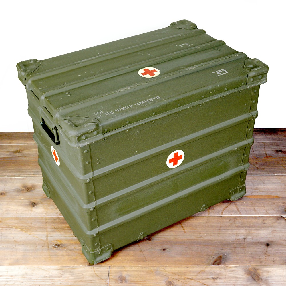 ドイツ軍 アルミ製コンテナ ミリタリーボックス 軍放出品 | ミリタリー