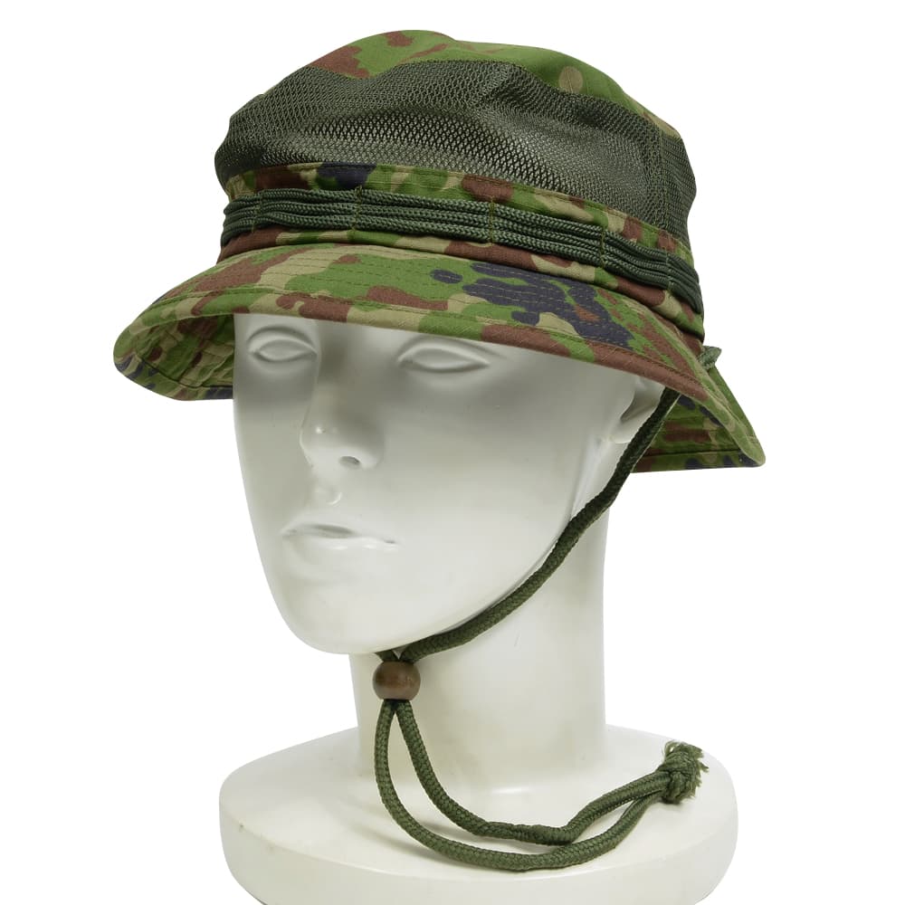 レンジャーハット 2型 ブーニーハット 自衛隊迷彩 リップストップ生地