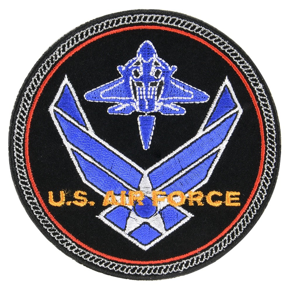 ミリタリーパッチ US AIR FORCE ロゴ アイロンシート付 | ミリタリー