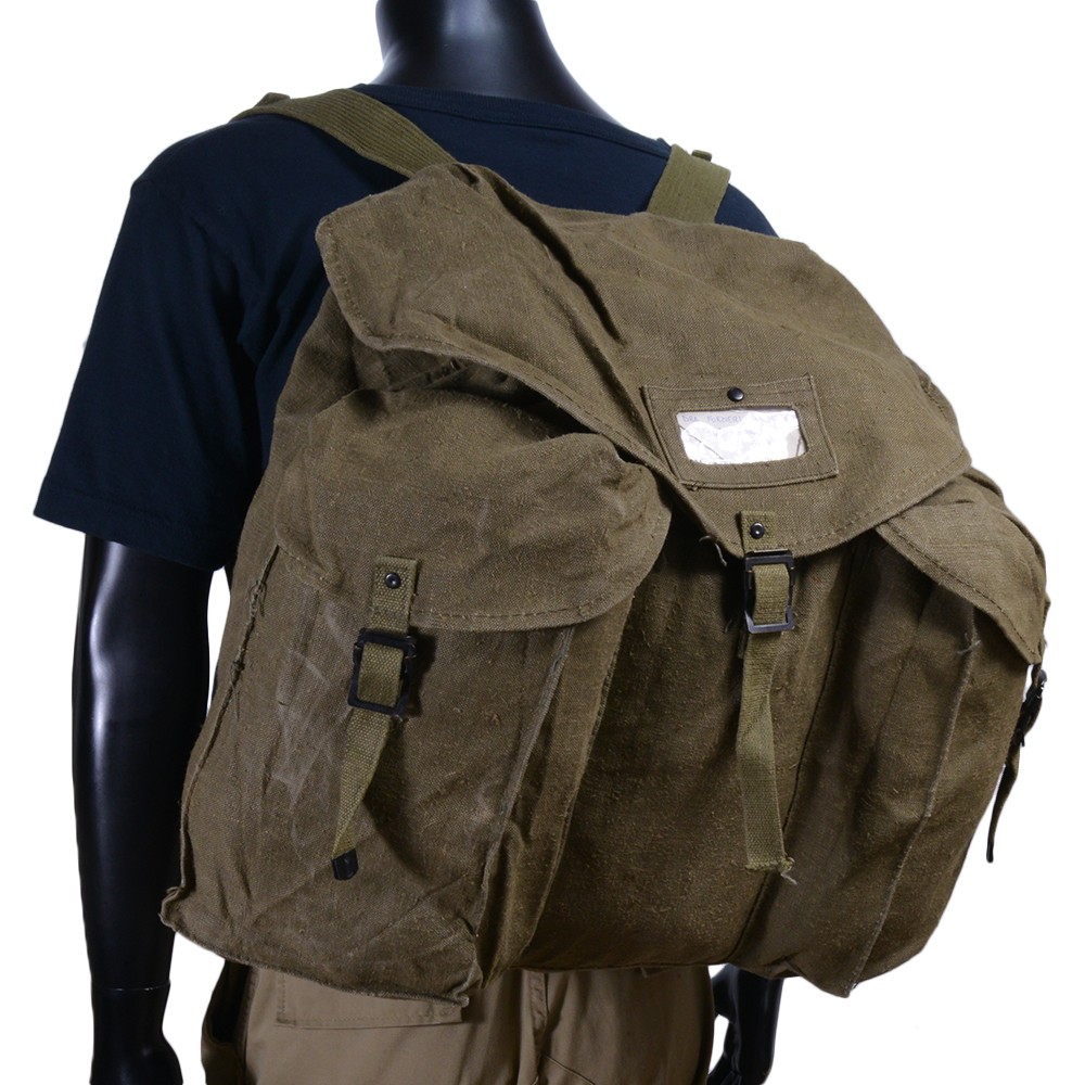 イタリア軍放出品 バックパック コットンキャンバス | ミリタリー