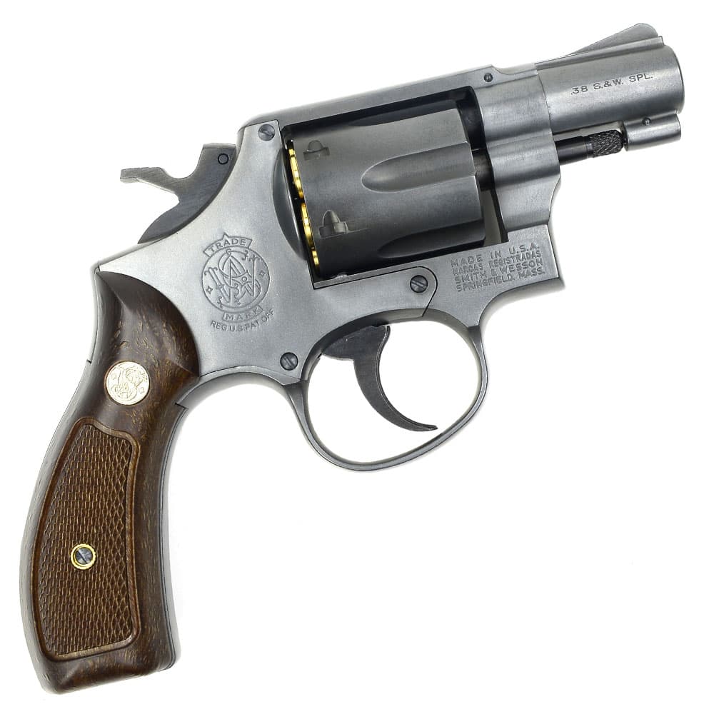 マルシン ガスガン M10 2インチ ブラック HW 木製グリップ 072507