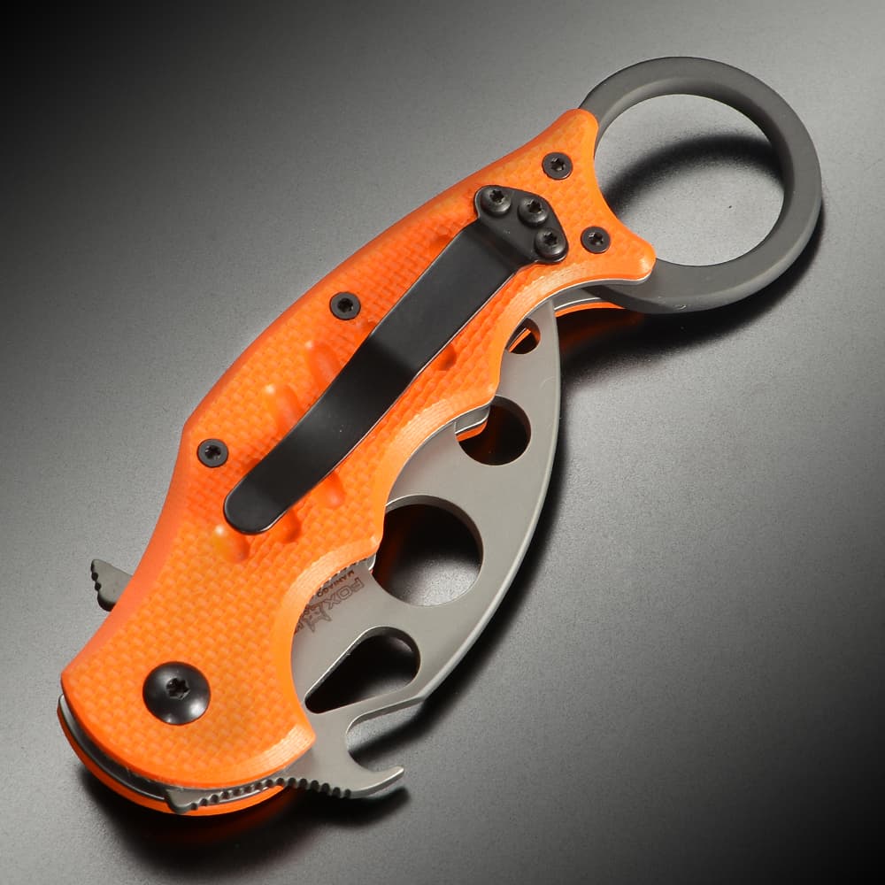 FOX KNIVES トレーニングナイフ Small Karambit Trainer 599TK