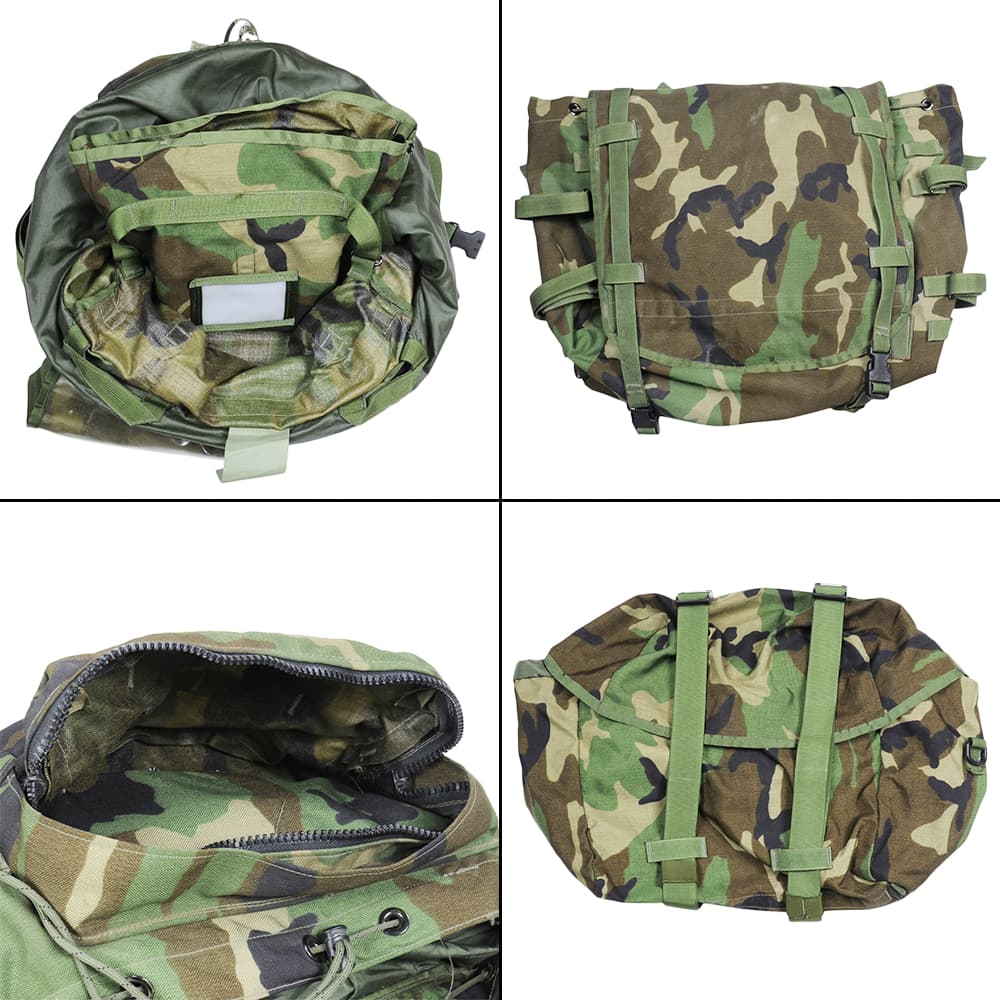 アメリカ軍放出品 バックパック MOLLE 2 メインパック RIFLEMAN 5点