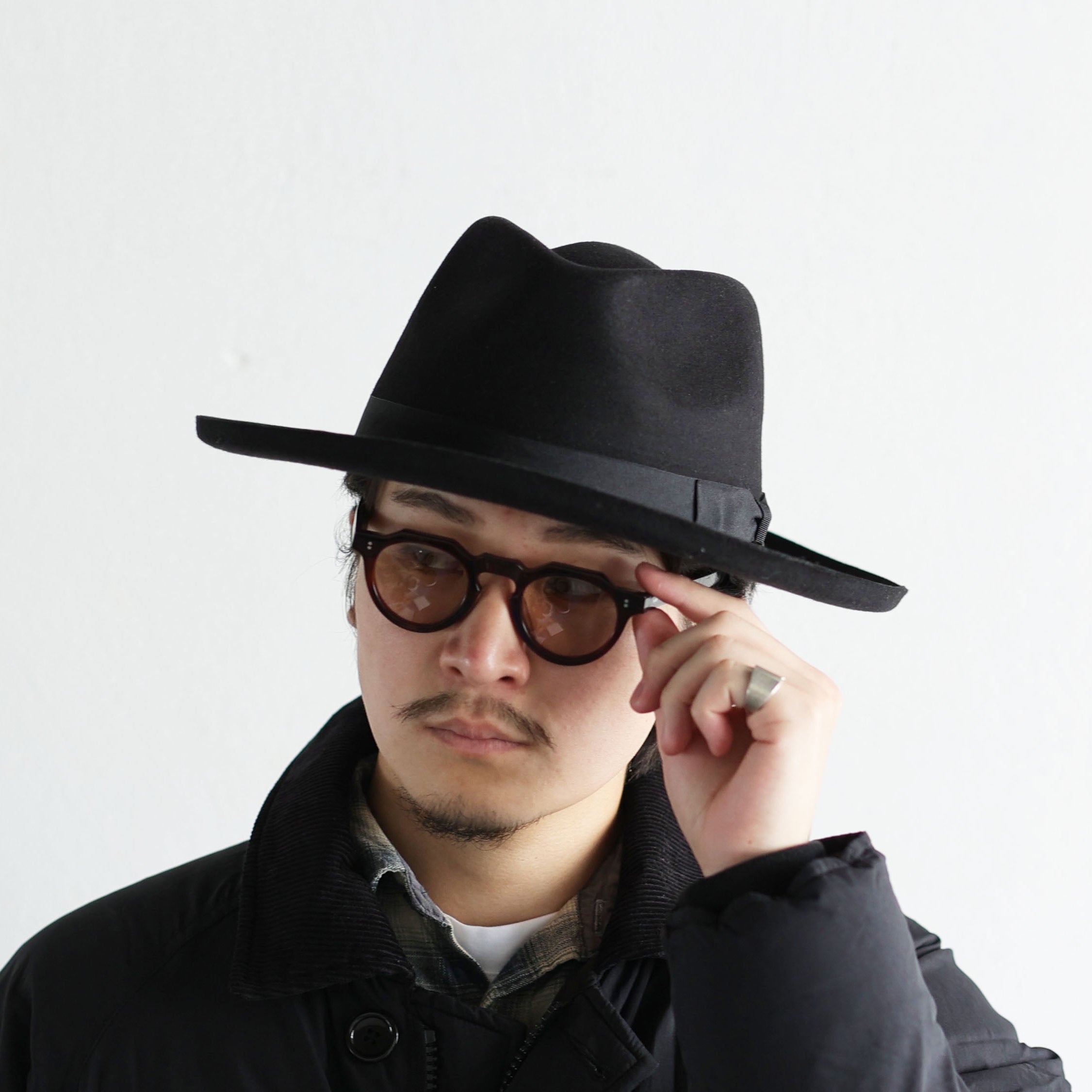BRIM UP LONG FELT HAT – 帽子通販 -レックハッターストア-