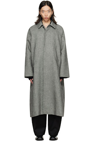 SAGE NATIONのブラック＆ホワイト Takeshi コートがセール中