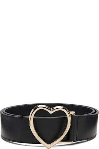 ERNEST W. BAKER: ブラック Heart ベルト | SSENSE 日本