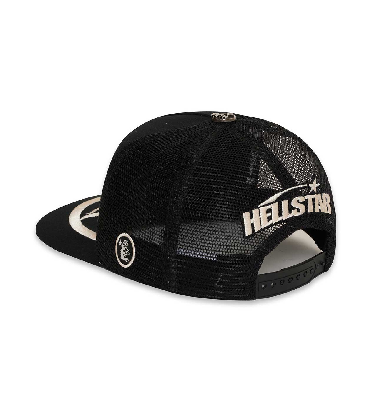Hellstar Big Logo Trucker Hat Black (Snapback) – Restock AR