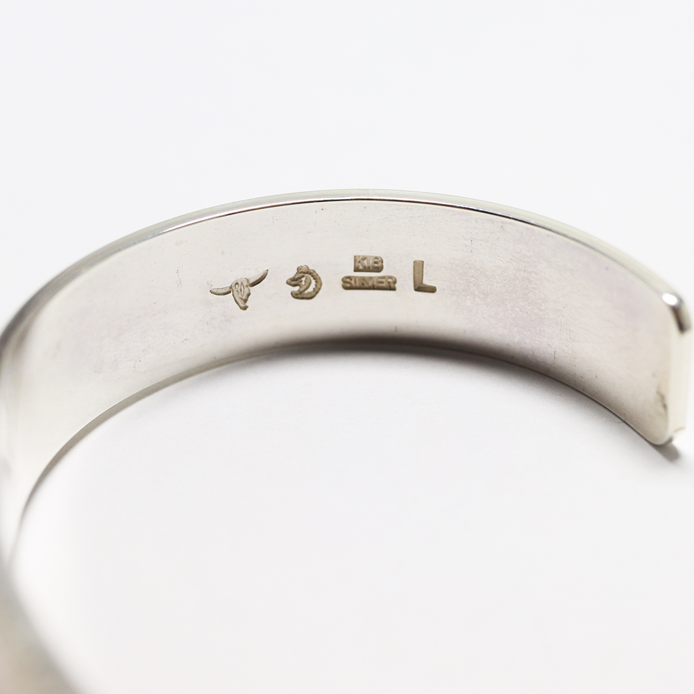 TADY&KING特大SVフェザー平打ちバングルK18イーグル ALL ITEM