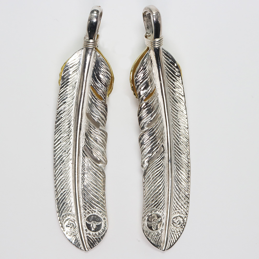 TADY&KING特大ハートK18フェザー金縄ターコイズ ALL ITEM TADY＆KING