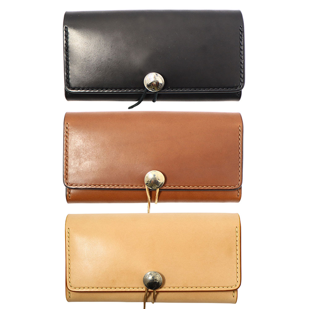 TADY&KINGTADY Leatherロングウォレット 3つ折り 栃木レザー