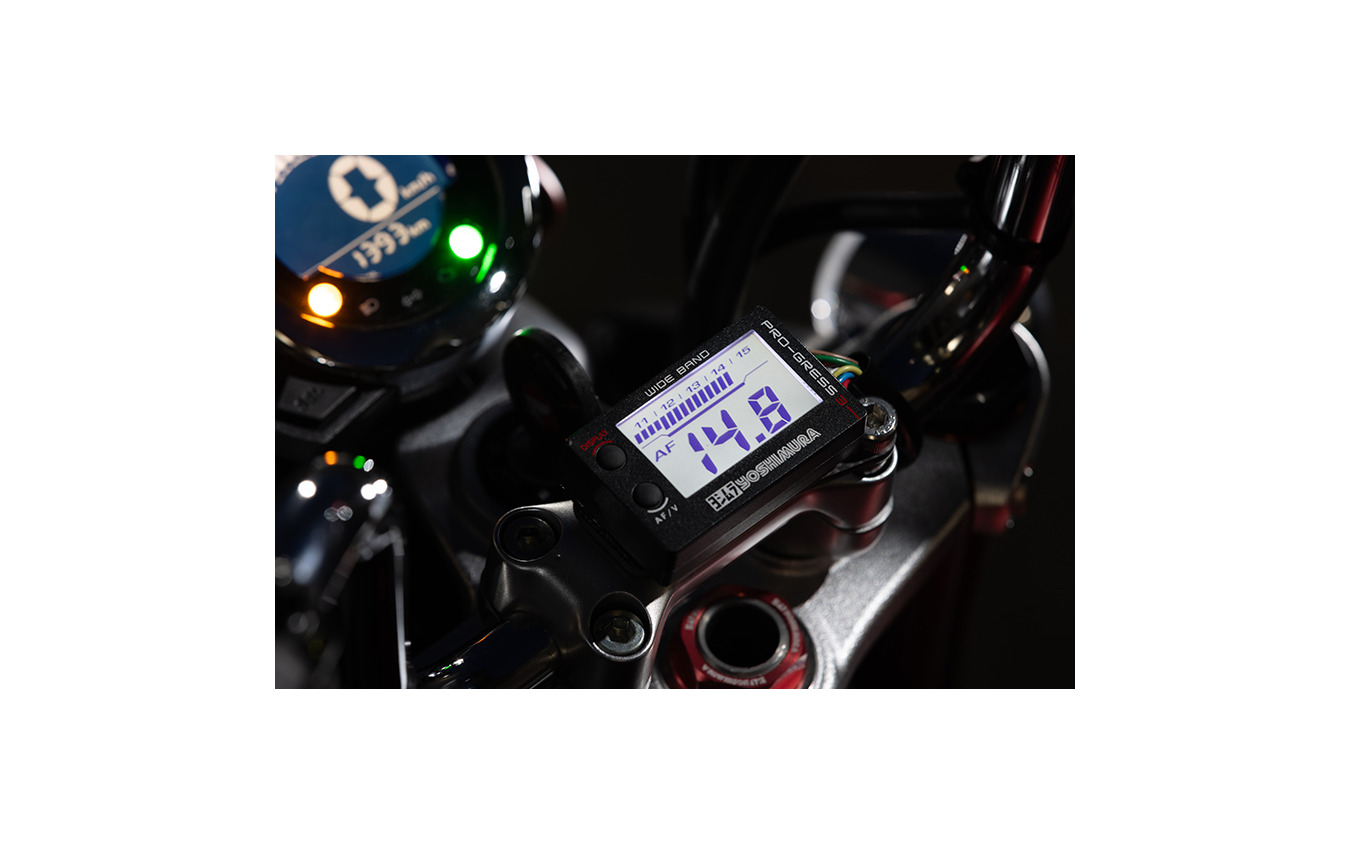 広範囲で正確なA/Fを測定、ヨシムラ「PRO-GRESS3 ワイドバンドA/F