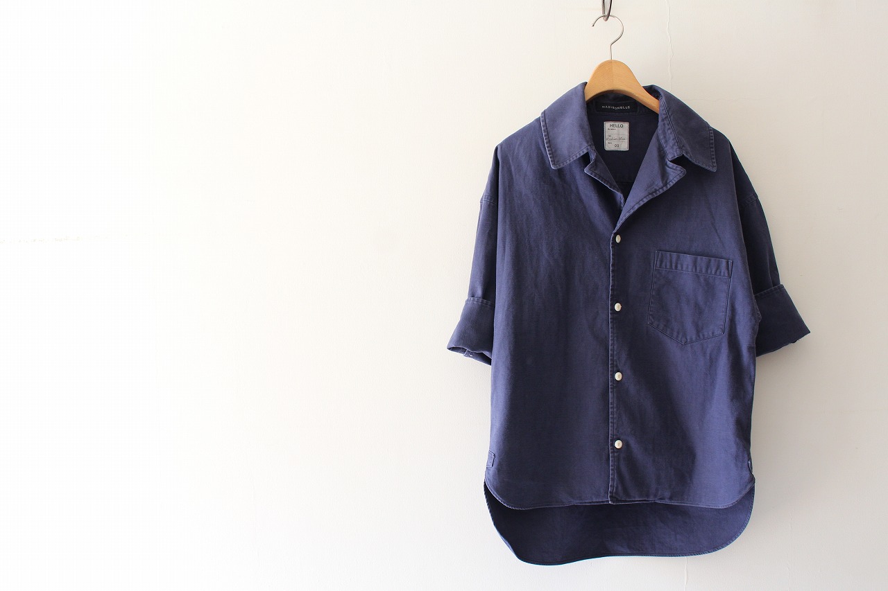 MADISON BLUEのパールボタンシャツと17AW継続ビッグカラーシャツを買取