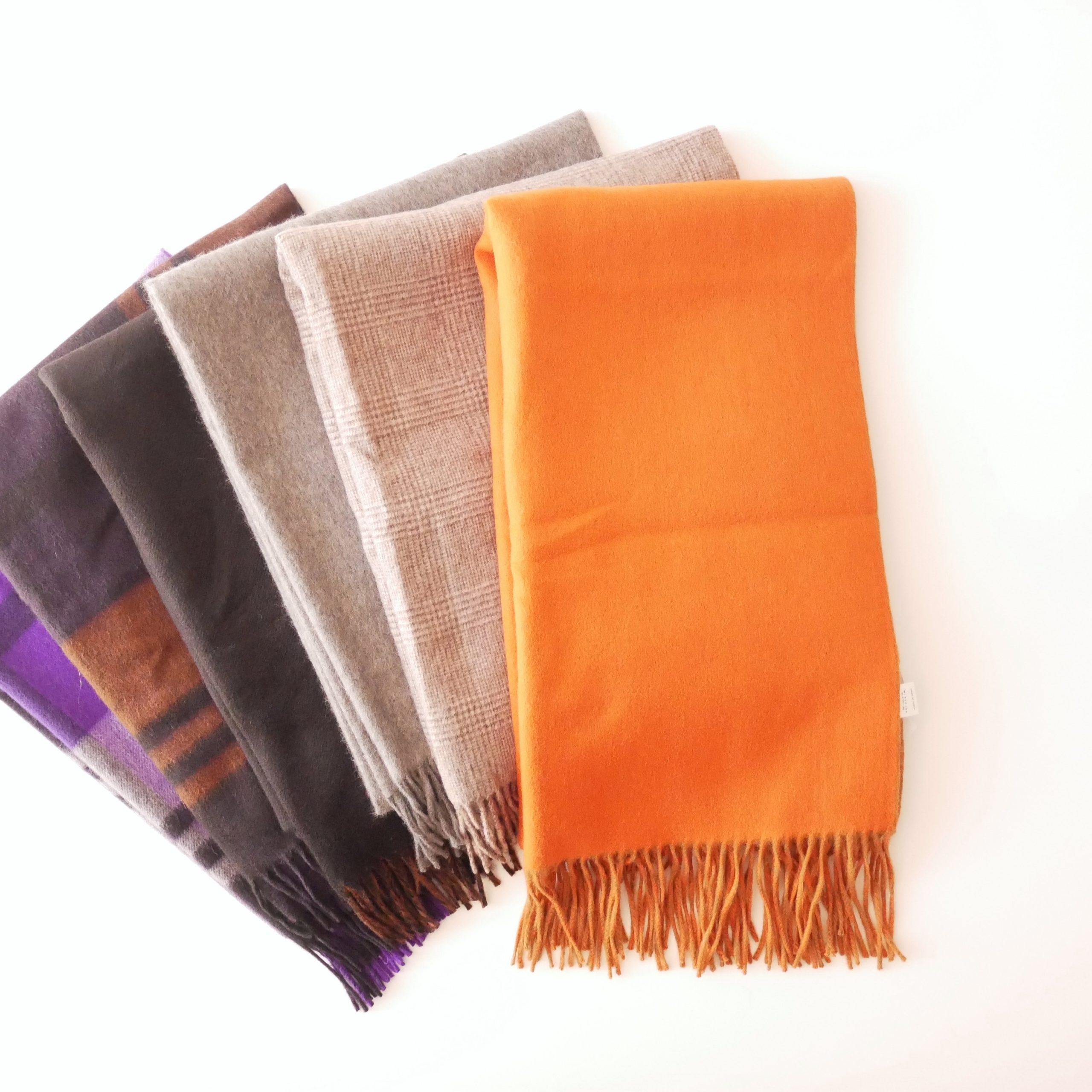 買取入荷】2022 ASAUCE MELER スポンジカシミヤ リバーシブルストール