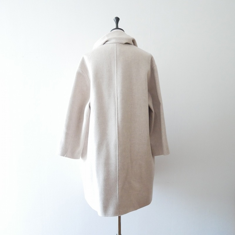 21AW theory luxe ストール付きコート New Motion Havar