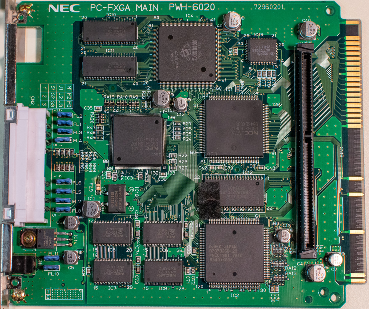 NEC PC-FXGA, PC-FXGA DOS/V, and its Breakout Box - retrostuff