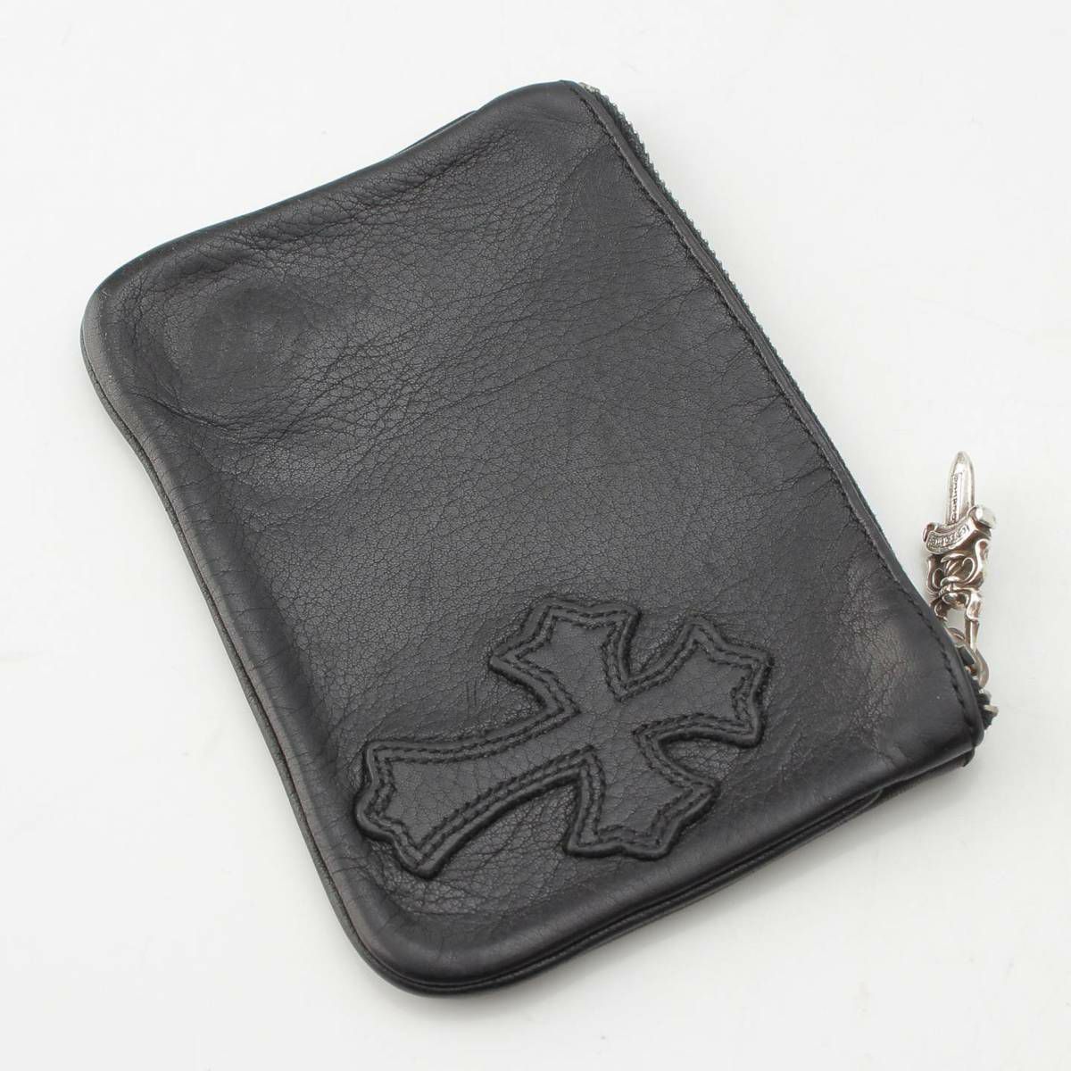 クロムハーツ Chrome Hearts クロスパッチ チェンジパース レザー