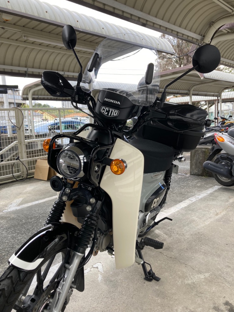 クロスカブ（JA60）用レッグシールドセット : ホンダウイング横山