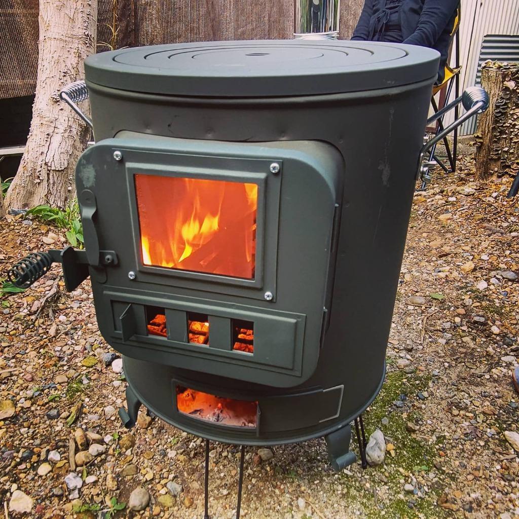 ホンマ製作所 取っ手つき かまど クッキングストーブ RS-41 屋外専用