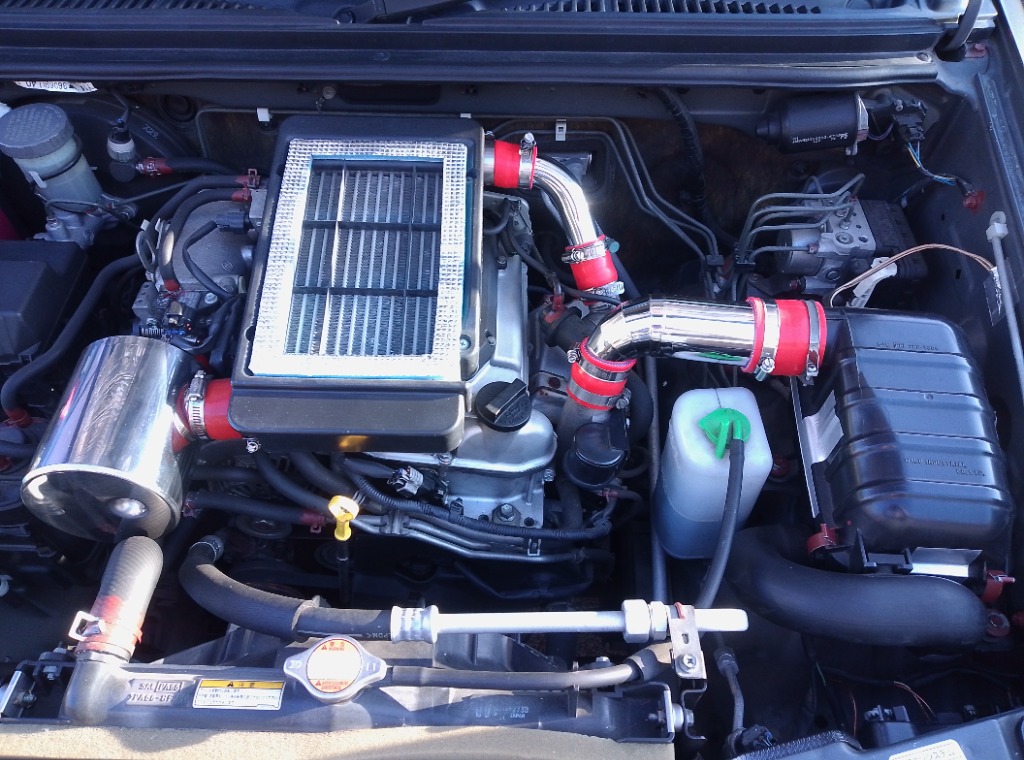 ジムニー JB23 インテークパイプ 4〜10型 ステンレス : メタルワークス